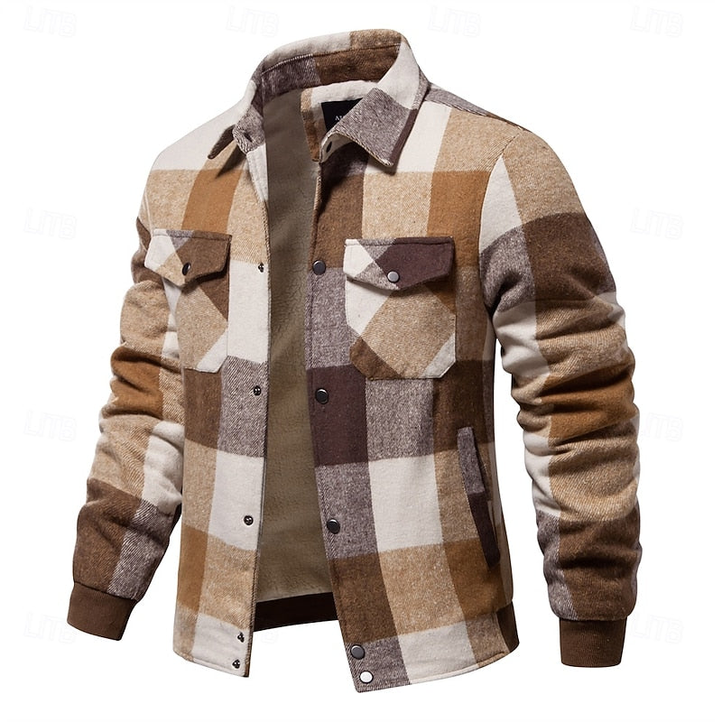 Seth - Rugged Shirt Jacket | By Mason & Reed London