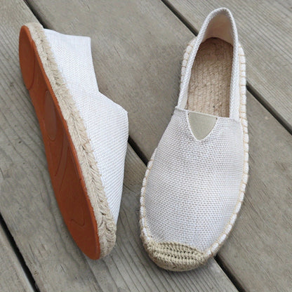 Seth - Breathable Slip-On Espadrilles | By Mason & Reed London
