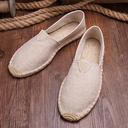 Seth - Breathable Slip-On Espadrilles | By Mason & Reed London
