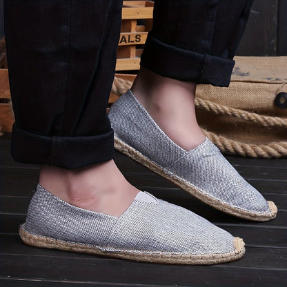 Seth - Breathable Slip-On Espadrilles | By Mason & Reed London
