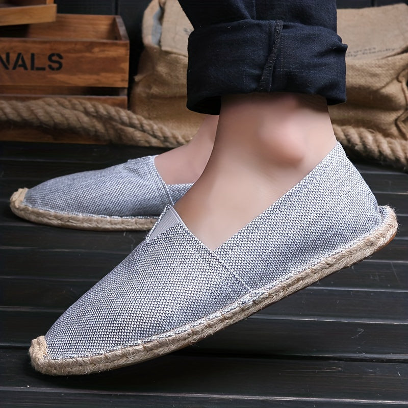 Seth - Breathable Slip-On Espadrilles | By Mason & Reed London
