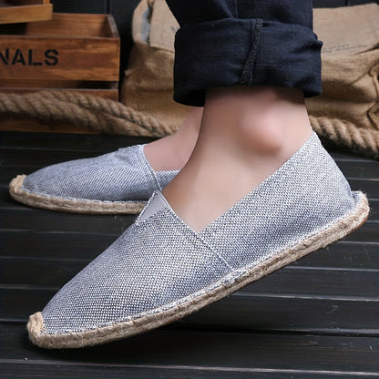 Seth - Breathable Slip-On Espadrilles | By Mason & Reed London
