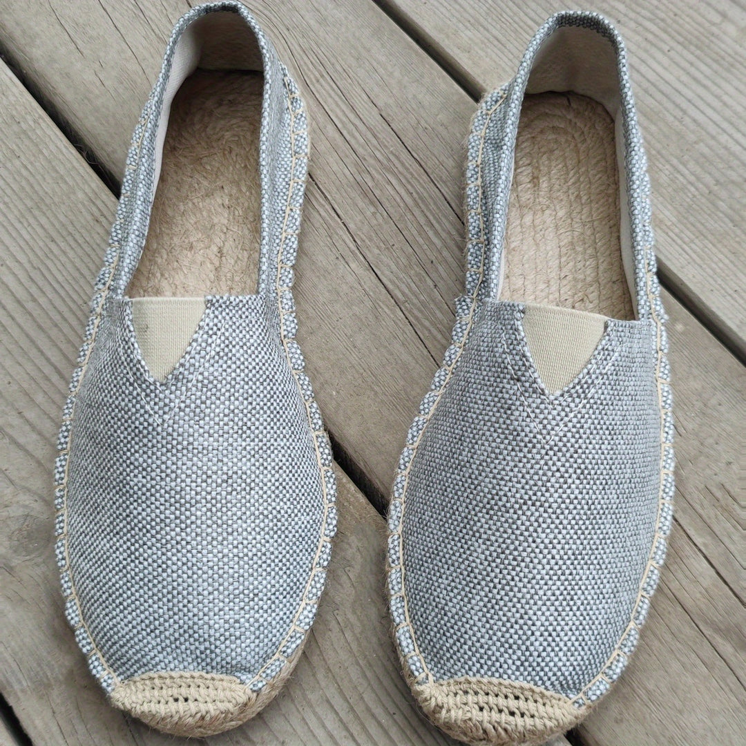 Seth - Breathable Slip-On Espadrilles | By Mason & Reed London