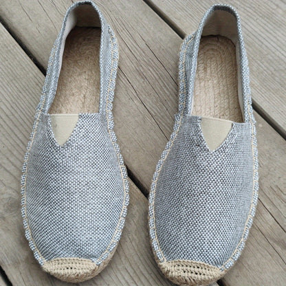 Seth - Breathable Slip-On Espadrilles | By Mason & Reed London