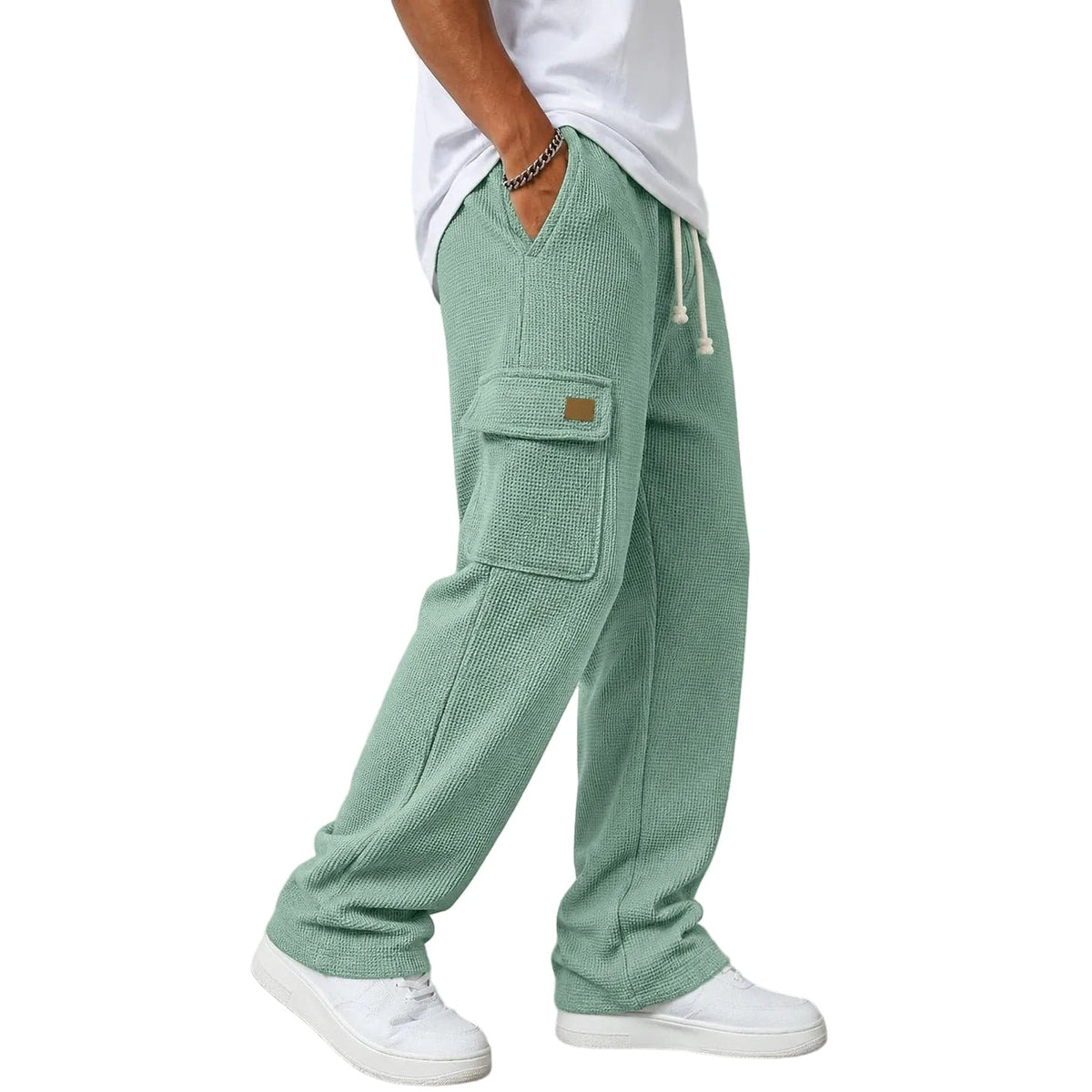 Lawrence - Relaxed Drawstring Everyday Trousers | By Mason & Reed London