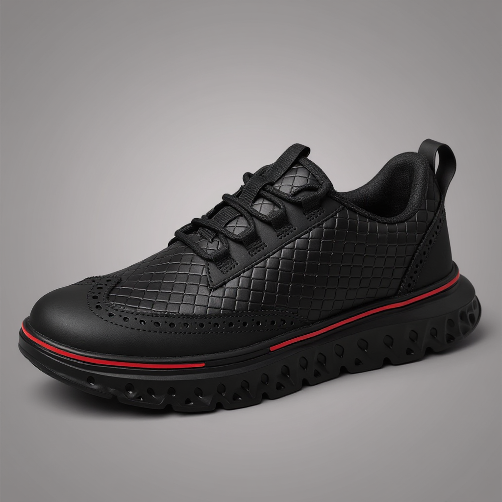Eric - Modern Wingtip Comfort Sneakers | By Mason & Reed London