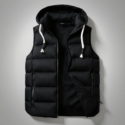 Edwin - All-Season Hooded Vest | By Mason & Reed London