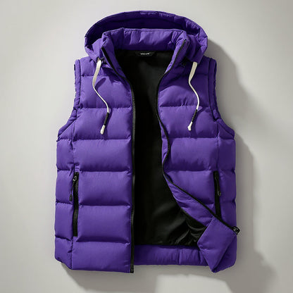Edwin - All-Season Hooded Vest | By Mason & Reed London