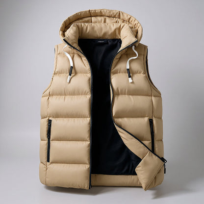 Edwin - All-Season Hooded Vest | By Mason & Reed London
