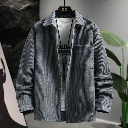 Collin - Classic Corduroy Button-Up Shirt | By Mason & Reed London