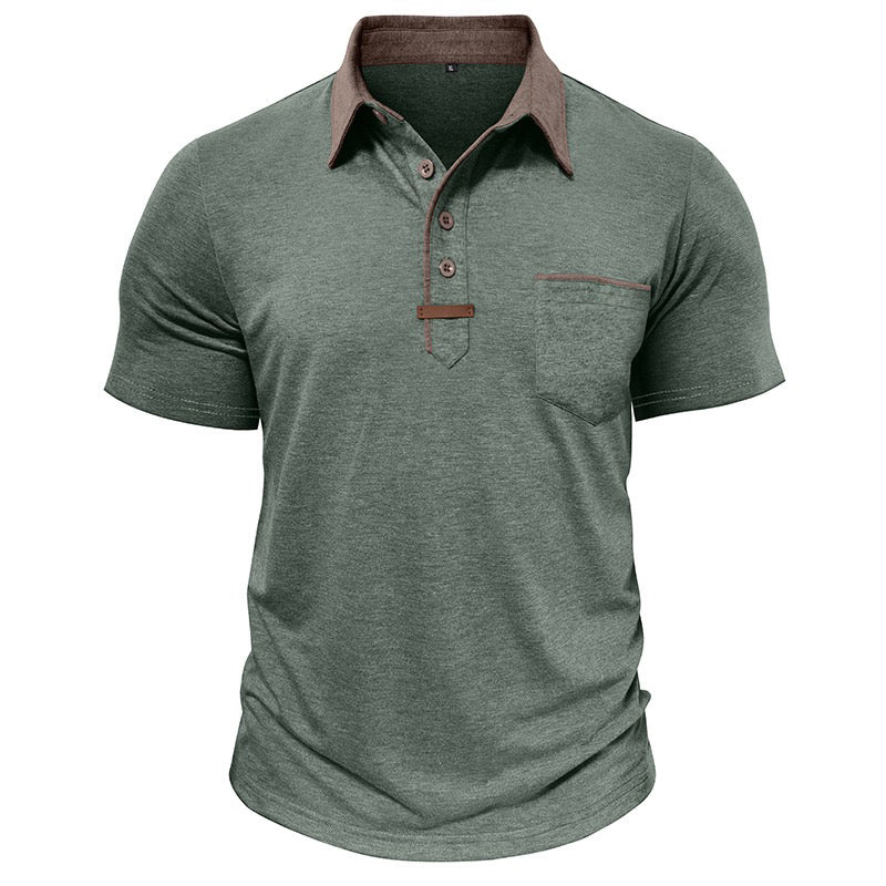 Chris - Classic Short Sleeve Polo Shirt | By Mason & Reed London