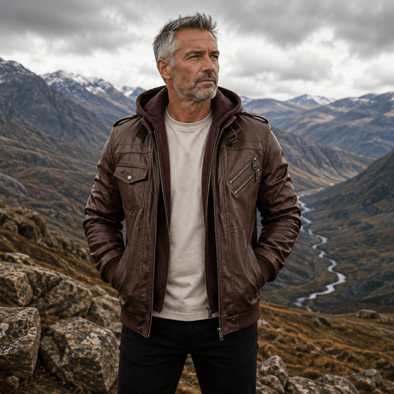 Ernest - Classic Aviator Jacket | By Mason & Reed London