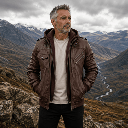 Ernest - Classic Aviator Jacket | By Mason & Reed London
