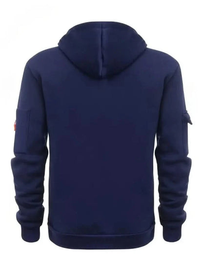 Zachary - Utility Zip-Up Hoodie | By Mason & Reed London