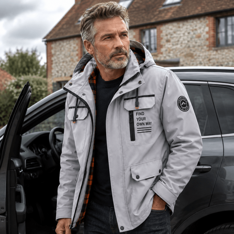 Tommy - Hooded Winter Jacket | By Mason & Reed London