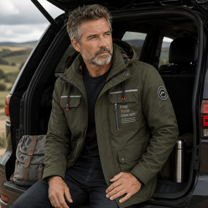Tommy - Hooded Winter Jacket | By Mason & Reed London