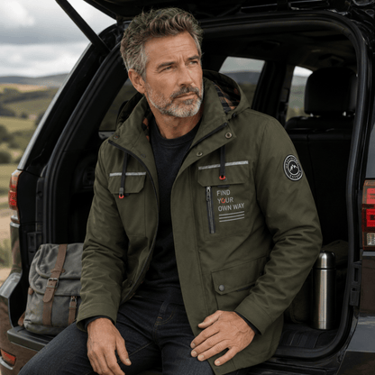 Tommy - Hooded Winter Jacket | By Mason & Reed London