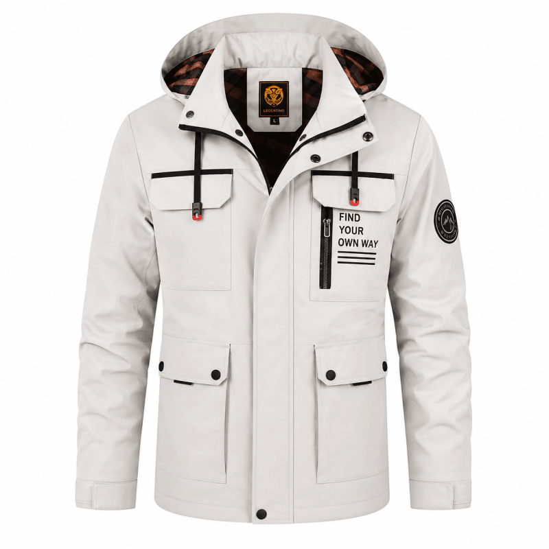 Tommy - Hooded Winter Jacket | By Mason & Reed London