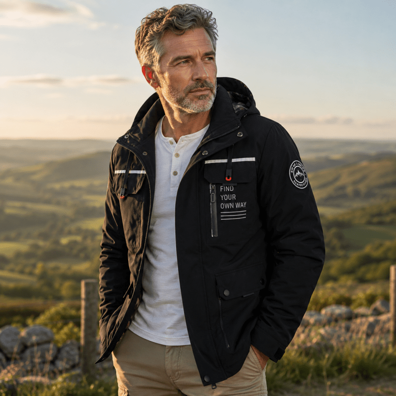 Tommy - Hooded Winter Jacket | By Mason & Reed London