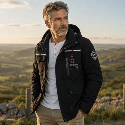 Tommy - Hooded Winter Jacket | By Mason & Reed London