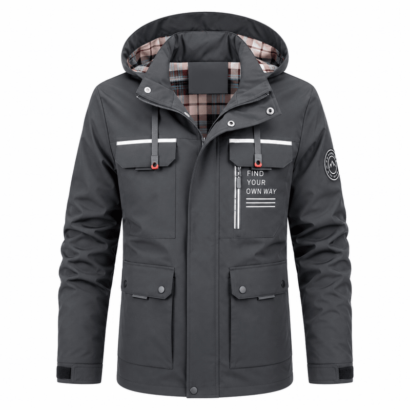 Tommy - Hooded Winter Jacket | By Mason & Reed London
