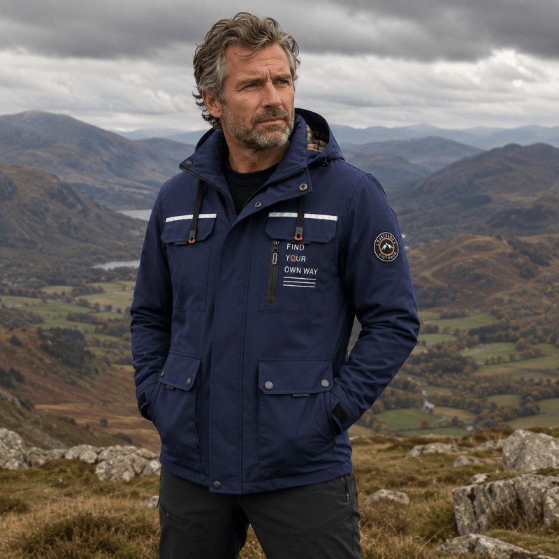 Tommy - Hooded Winter Jacket | By Mason & Reed London