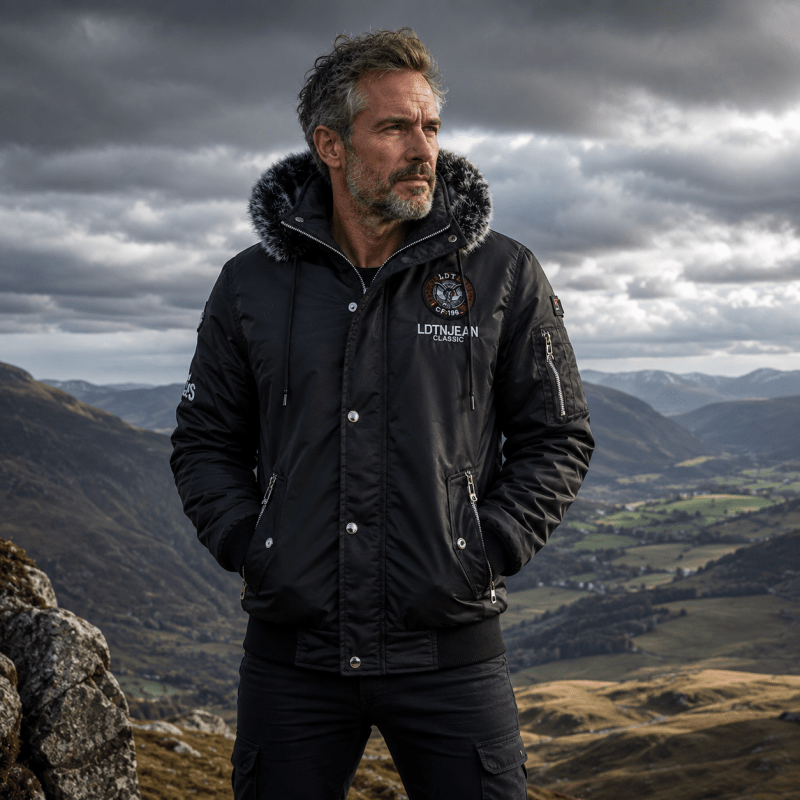 Tommy - Hooded Winter Jacket | By Mason & Reed London