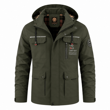 Tommy - Hooded Winter Jacket | By Mason & Reed London