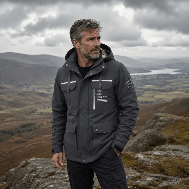 Tommy - Hooded Winter Jacket | By Mason & Reed London
