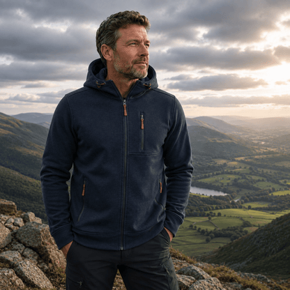 Isaiah - Casual Hooded Jacket | By Mason & Reed London
