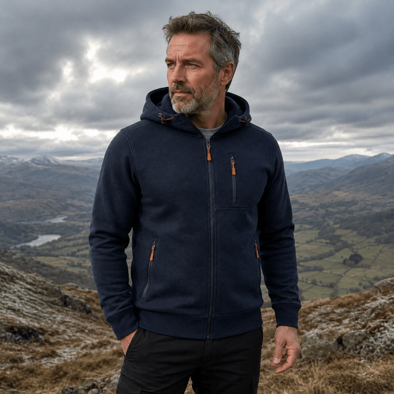 Isaiah - Casual Hooded Jacket | By Mason & Reed London