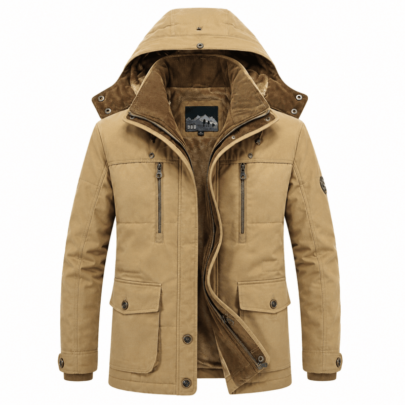 Kelly - Classic Hooded Utility Jacket | By Mason & Reed London