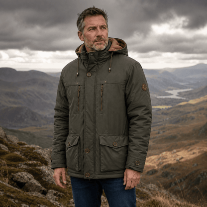 Kelly - Classic Hooded Utility Jacket | By Mason & Reed London