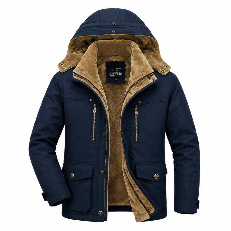 Kelly - Classic Hooded Utility Jacket | By Mason & Reed London