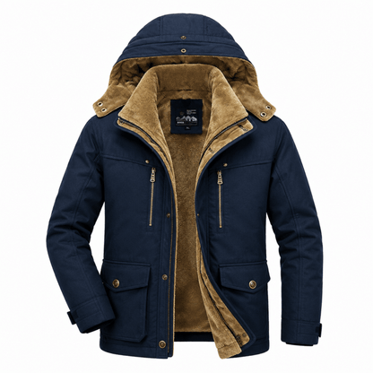 Kelly - Classic Hooded Utility Jacket | By Mason & Reed London