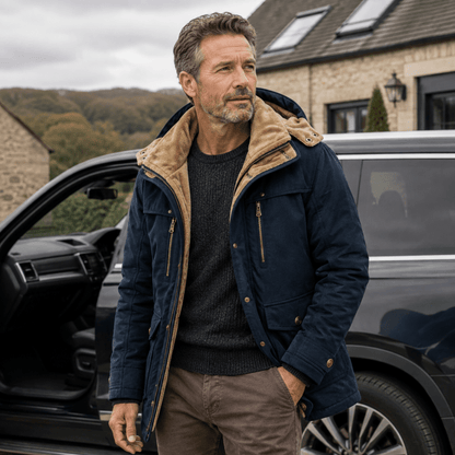 Kelly - Classic Hooded Utility Jacket | By Mason & Reed London