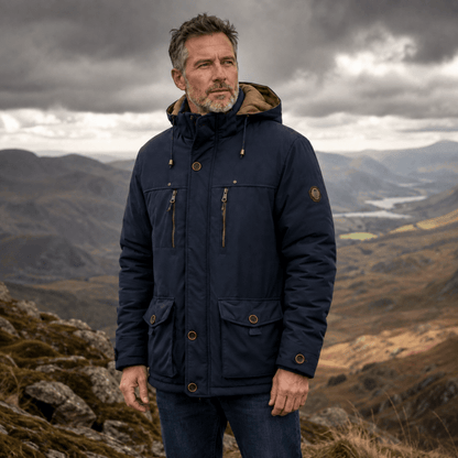 Kelly - Classic Hooded Utility Jacket | By Mason & Reed London