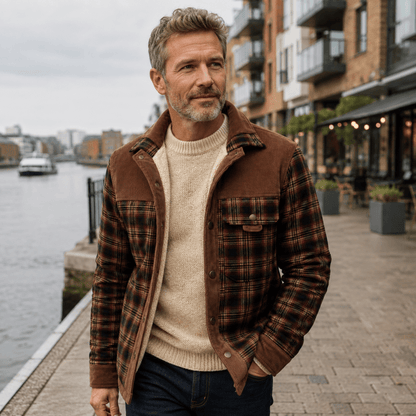 Nathaniel - Vintage Plaid Jacket | By Julian & Claire Toronto