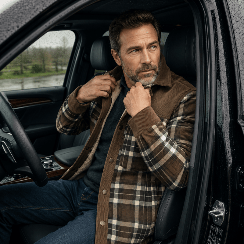 Nathaniel - Vintage Plaid Jacket | By Julian & Claire Toronto