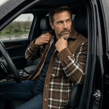 Nathaniel - Vintage Plaid Jacket | By Julian & Claire Toronto