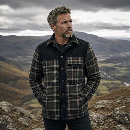 Nathaniel - Vintage Plaid Jacket | By Julian & Claire Toronto