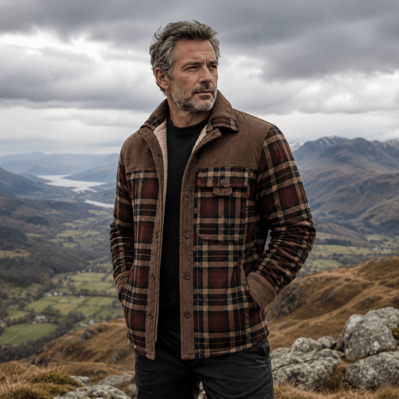 Nathaniel - Vintage Plaid Jacket | By Julian & Claire Toronto