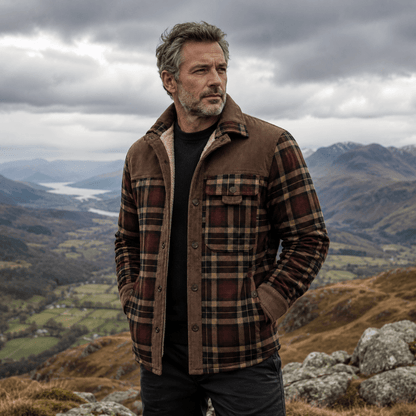 Nathaniel - Vintage Plaid Jacket | By Julian & Claire Toronto