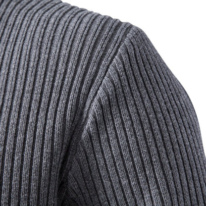 Ethan - Stand Collar Sweater | By Mason & Reed London