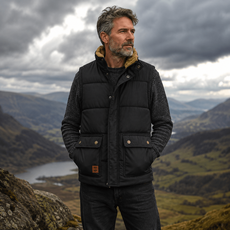 Ivan - Classic Outdoor Gilet | By Mason & Reed London