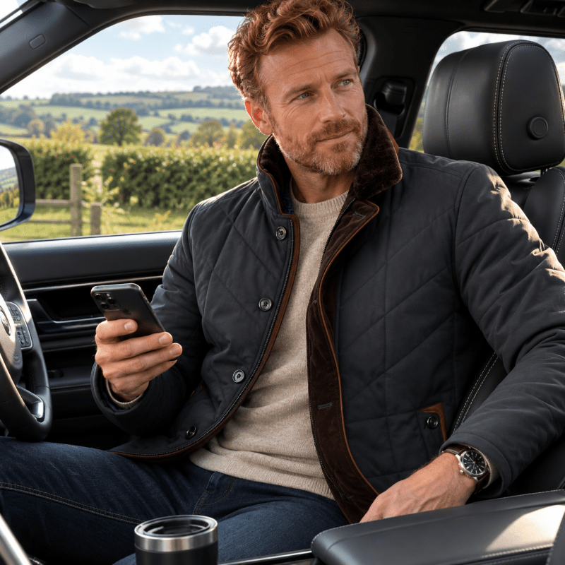 Derrick - Classic Outdoor Jacket | By Mason & Reed London