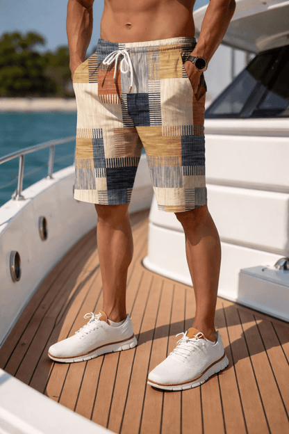 Wallace - Relaxed Fit Summer Shorts | By Mason & Reed London