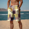 Yellow Purple Khaki