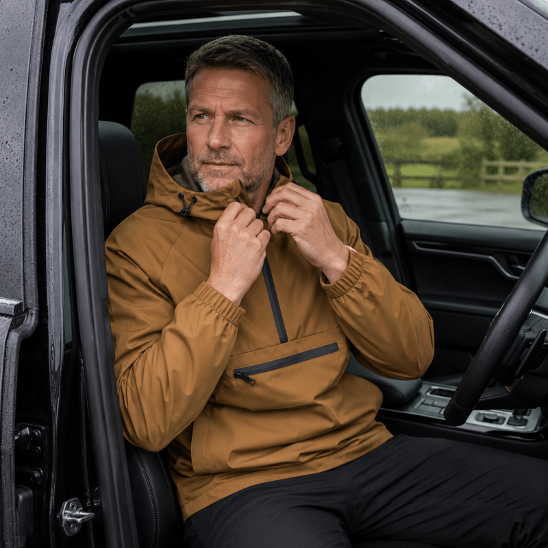 Darryl - Outdoor Hooded Coat | By Mason & Reed London