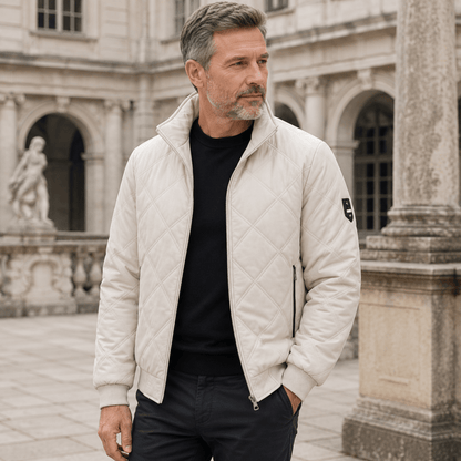 Gabriel - Casual Quilted Jacket | By Mason & Reed London